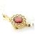 Pulseira com pingente Louis Vuitton LV Dynasty Vermelho - vista 2