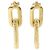 Pendientes Louis Vuitton Double II Maillon PM Dorado