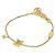 Pulsera con Dijes LV Iconic Louis Vuitton Dorado