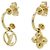 Pendientes Blooming Stud Louis Vuitton Dorado - vista 2