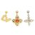 Pendientes Louis Vuitton Love Letters GM M66799 Roja