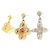 Pendientes Louis Vuitton Love Letters GM M66799 Roja - vista 2