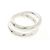 Ring Hermès Anello a Fascia Hermes Vertige in Argento 925, Misura 52 (US 6.5) - vista 3