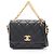 Borsa a mano/Borsa a tracolla Chanel Matelassé 2-Way Nero
