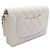 Borsa a tracolla Chanel Matelassé White Bianco - vista 2