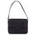 Borsa a tracolla Chanel Matelassé in camoscio Nero