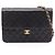Bolsa de Ombro Chanel Matelassé Black Preto