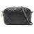 Chanel Matelassé Schultertasche aus schwarzem Lammleder