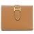 Hermès Portafoglio Hermes Bearn Compact Marrone D'oro