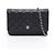 Chanel Matelassé Schultertasche aus schwarzem Lammleder