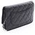 Chanel Matelassé Schultertasche aus schwarzem Lammleder - Ansicht 2