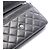 Chanel Matelassé Schultertasche aus schwarzem Lammleder - Ansicht 8