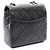 Bolsa de Ombro Chanel Matelassé Preto - vista 2