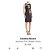 Schwarzes Carolina Herrera Kleid mit Blumenprint - Ansicht 8
