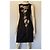 Schwarzes Carolina Herrera Kleid mit Blumenprint - Ansicht 9