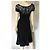 Abito nero Carolina Herrera con perline - vista 6