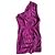 Vestido corto de gamuza violeta IRO