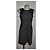 Vestido mini em jersey Michael Kors cinza e preto - vista 2