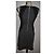 Vestido mini em jersey Michael Kors cinza e preto - vista 5