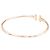 Pulsera Tiffany & Co., colección "Tiffany T", modelo "Wire", oro rosa. - vista 3