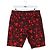 Autre Marque Bermuda Saint Laurent in cotone rosso