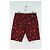 Autre Marque Bermuda Saint Laurent in cotone rosso - vista 3