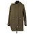 Parka Sandro de algodón caqui