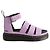 Dr. Martens Purple Leather Mules