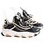 Sneakers Junya Watanabe in pelle nera Nero - vista 3