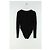 Autre Marque Body Saint Laurent in cotone nero - vista 3