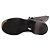 Stivaletti stringati in pelle nera Louis Vuitton Nero - vista 6