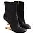 Botas Fendi de cuero negras Negro - vista 3