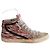 Golden Goose Sneaker rot Stoff Größe 39
