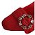 Dolce & Gabbana Red Cloth Heels - view 4