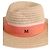 Cappello Panama Maison Michel beige in vimini - vista 2