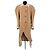 Cappotto Dior in camoscio beige