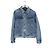 Autre Marque Saint Laurent Jeansjacke Blau