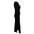 Vestido midi de punto acanalado de manga larga Altuzarra Black Negro - vista 2