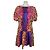 Peter Pilotto Seidenkleid mit abstraktem Print Braun Pink Blau Mehrfarben Orange Lila