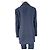 Autre Marque Pietro Filipi Abrigo Duffle azul marino de lana - vista 4