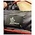 Moncler Black Printed Hooded Down Puffer Jacket - Size M Pre-owned - view 5