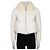 Prada Kurze Daunenjacke mit weißem Fuchsfellbesatz S gebraucht