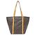 mala Shopping Louis Vuitton Monogram Marrom Monograma