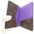 Organizer Louis Vuitton Monogram Macassar Card Case Marrone Porpora Monogramma - vista 4