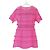 Maje Rosa Crochet-Minikleid mit Fransen Pink