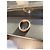 Messika Move Classique Ring aus Weißgold und Diamanten Silber - Ansicht 3