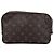 Louis Vuitton Bolsa de Mão Vintage Monogram Canvas Trousse Toilette 23 Marrom - vista 3