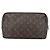 Louis Vuitton Borsa a Mano Vintage Monogram Canvas Trousse Toilette 28 Marrone - vista 3