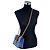 Gucci Mini borsa a tracolla Sylvie con patta, catena e Web in pelle azzurra Blu - vista 2