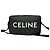Céline Bolsa de Ombro em Couro Celine Triomphe Marrom - vista 2